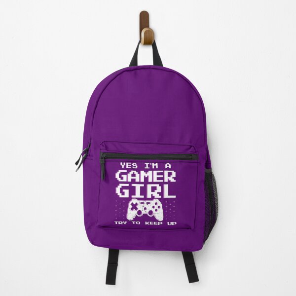 Item preview, Yes I'm A Gamer Girl Try To Keep Up- Gamer Girl Stuff.Funny Video Gaming Gift designed and sold by Dream-bubble.