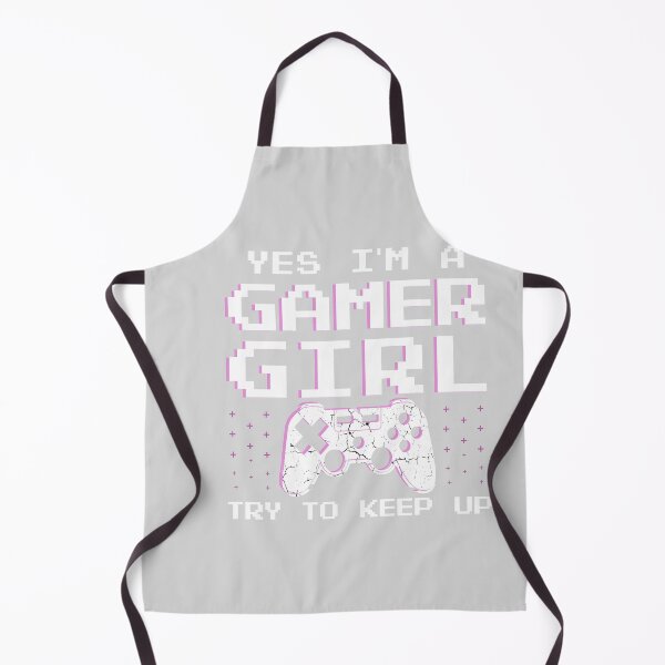Item preview, Yes I'm A Gamer Girl Try To Keep Up- Gamer Girl Stuff.Funny Video Gaming Gift designed and sold by Dream-bubble.
