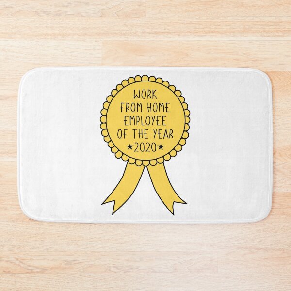 Item preview, Work From Home Employee Of The Year 2020 Medal designed and sold by Zooone.