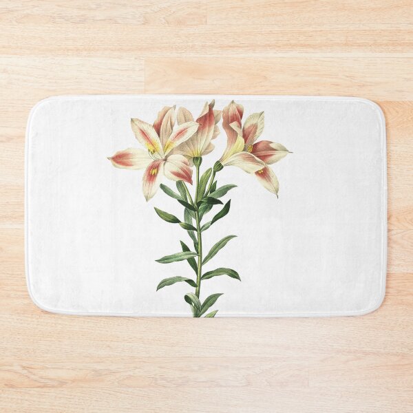 Item preview, Beautiful Botanical Illustration of Peruvian Lilly designed and sold by HumanlineImages.