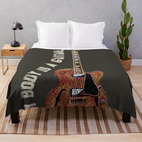 Item preview, My body is a Guitarland - reds designed and sold by xavoblues.