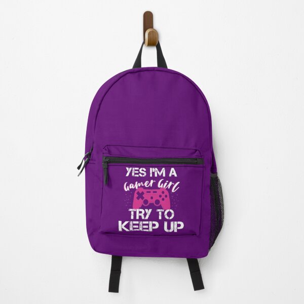 Item preview, Yes I'm A Gamer Girl Try To Keep Up- Gamer Girl Stuff.Funny Video Gaming Gift designed and sold by Dream-bubble.