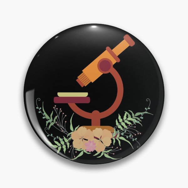 Item preview, PASTEL COLOR FLOWER MICROSCOPE SCIENCE LABORATORY designed and sold by Hippiesole.