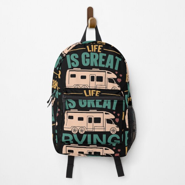 Item preview, Life Is Great RVing Makes It Better Wild And Free designed and sold by GravitiTees.