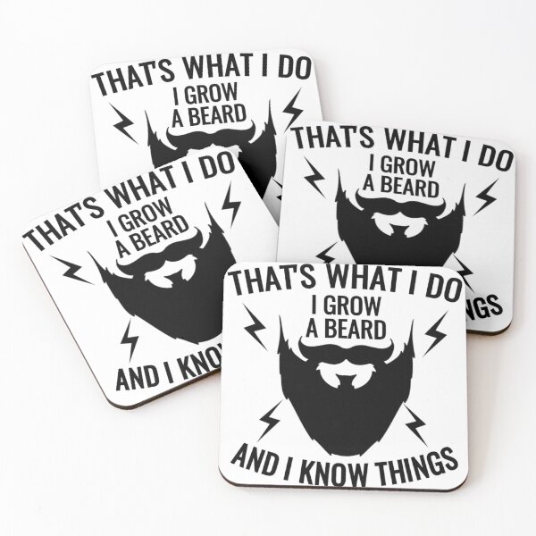 Item preview, That's What I Do I Grow a Beard designed and sold by MAHOartist.