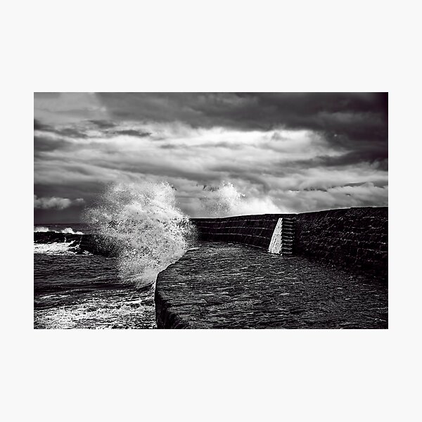 Waves over the Cobb Photographic Print