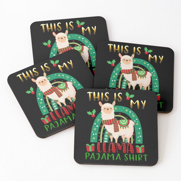 Item preview, This is my Christmas Llama Pajama Shirt Funny Gifts designed and sold by Nzgiftsandmore.
