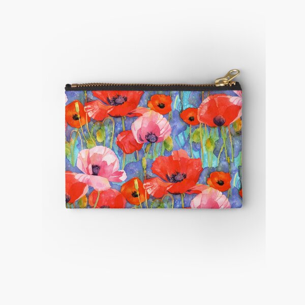 Item preview, Red Poppies Watercolor designed and sold by Lynnea Washburn.