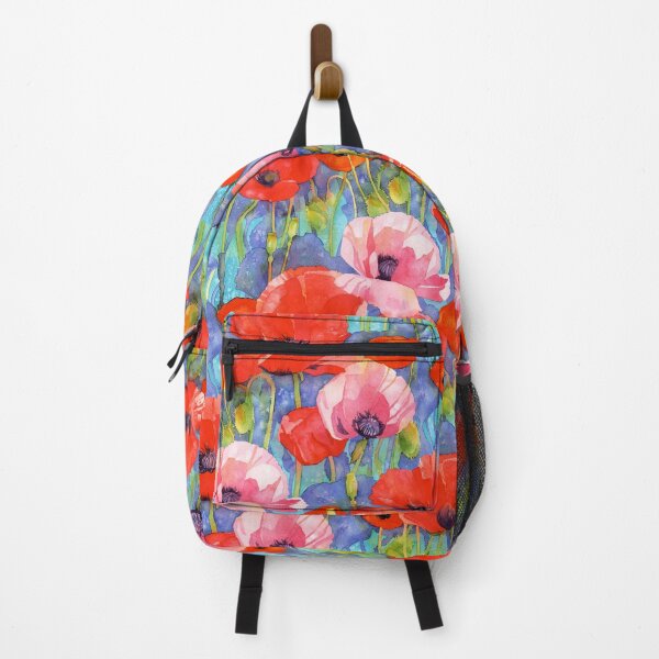 Item preview, Red Poppies Watercolor designed and sold by Lynnea Washburn.