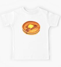 Pancakes Pattern Kids Tee