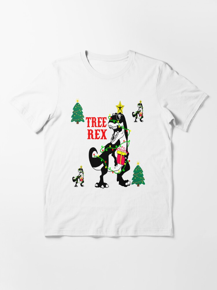 Disover Christmas Dinosaur Tree Rex  Essential T-Shirt