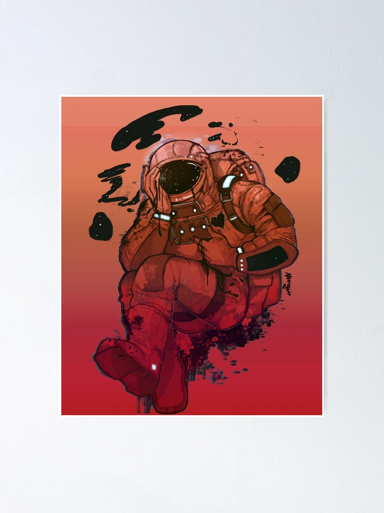 Thumbnail 1 of 3, Poster, Astro designed and sold by necrogear.
