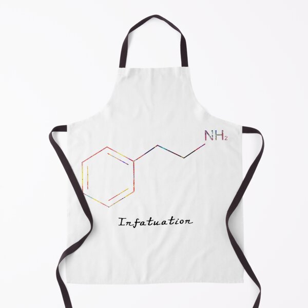 Item preview, Infatuation Molecule Watercolour Quote Art Design designed and sold by vividpixelusa.