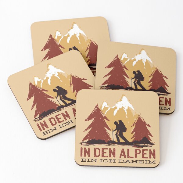 Item preview, I am at home in the Alps  designed and sold by arrowroses.