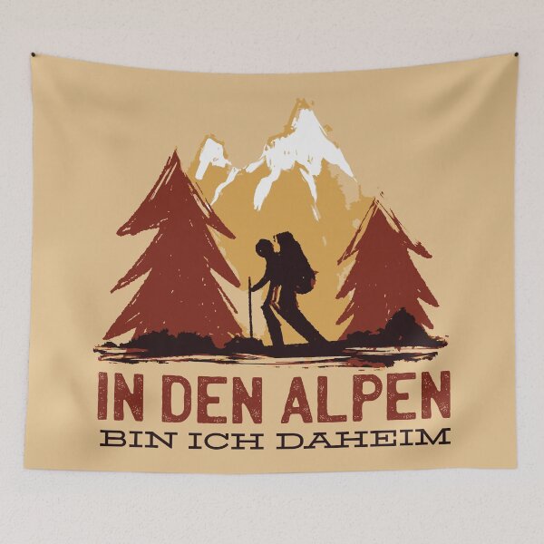 Item preview, I am at home in the Alps  designed and sold by arrowroses.