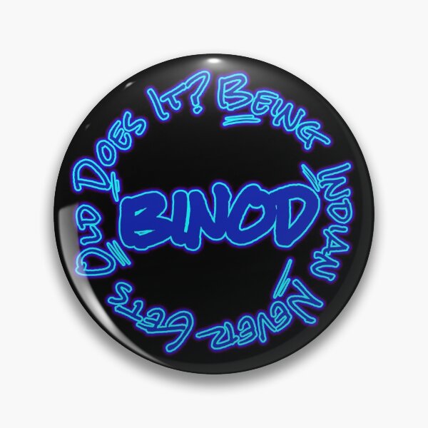 Item preview, BINOD_ Being Indian Never Gets Old Does It? designed and sold by GeiekSheiek.