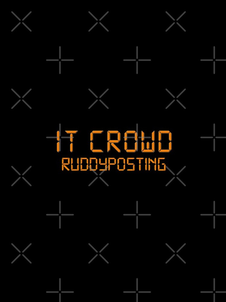 Thumbnail 4 of 4, iPhone Case, IT Crowd Ruddyposting Logo designed and sold by Ruddyposting-.