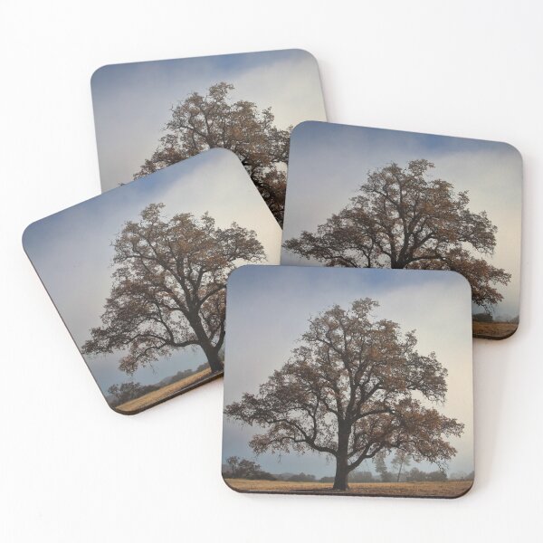 Item preview, Fall Colored Oak Tree with Clouds designed and sold by Stephanie Laird.