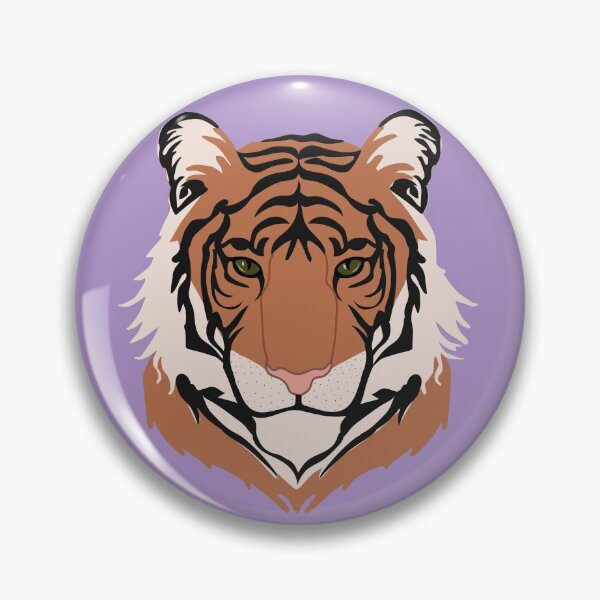 Item preview, Ouachita Tiger Circle Sticker (modified design) designed and sold by Madeline McKay.