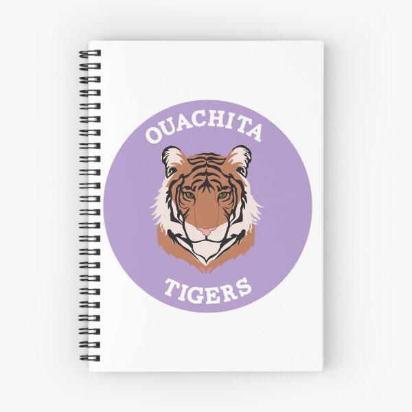 Item preview, Ouachita Tiger Circle Sticker (modified design) designed and sold by Madeline McKay.