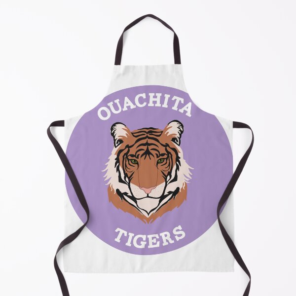 Item preview, Ouachita Tiger Circle Sticker (modified design) designed and sold by Madeline McKay.