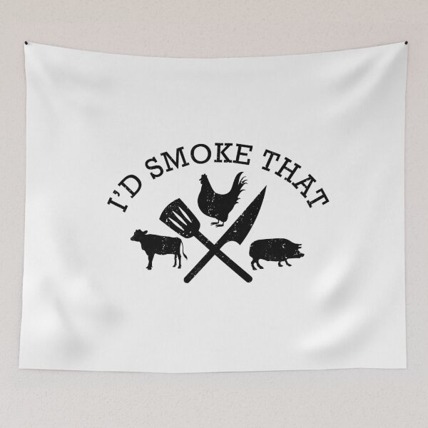 Item preview, I’d smoke that BBQ designed and sold by Heather  Hinson.