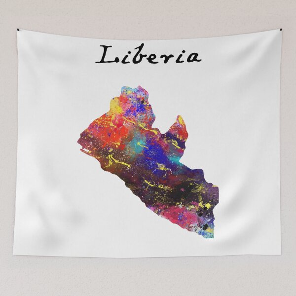 Item preview, Liberia Quote Art Design Inspirational Motivation designed and sold by vividpixelusa.