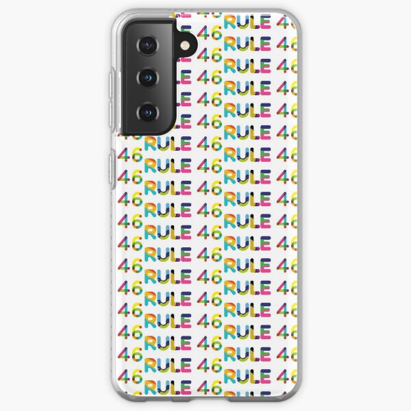 Rule 46 Case Skin For Samsung Galaxy By Mommottix Redbubble