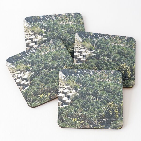 Item preview, Desert Oasis Village Palm Trees Landscape, Oman designed and sold by worldways.