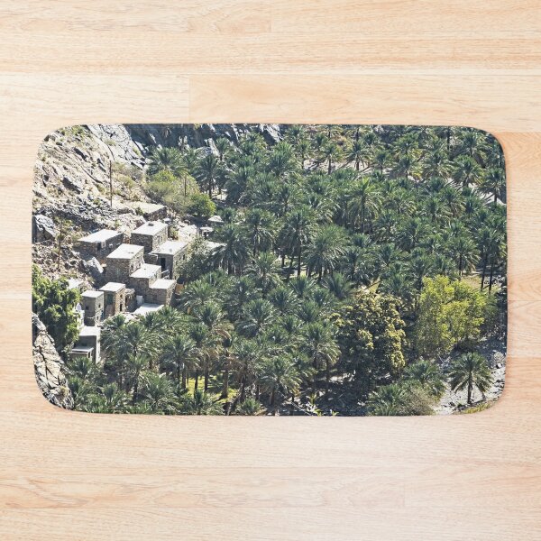 Item preview, Desert Oasis Village Palm Trees Landscape, Oman designed and sold by worldways.