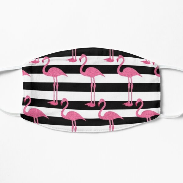 Flamingo Patterns Flat Mask