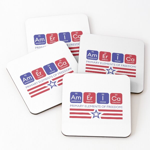 Item preview, Am Er I Ca, America, Primary Elements of Freedom! designed and sold by Art by s2ray.