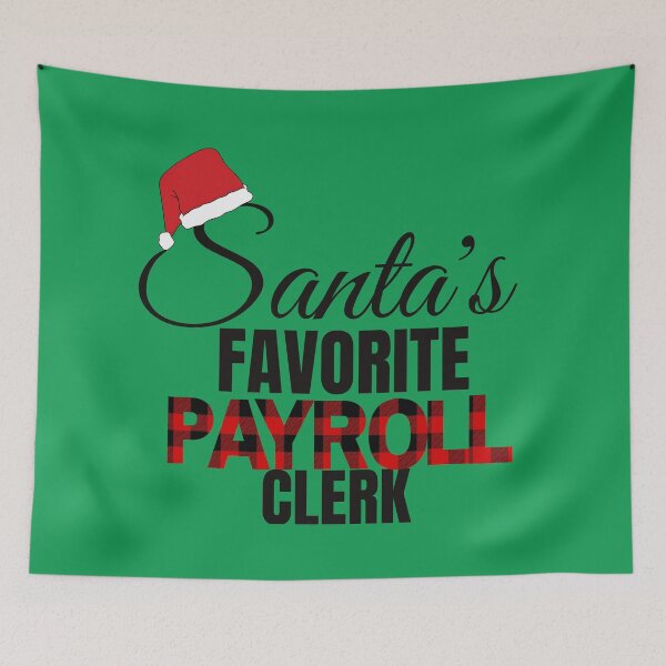 Item preview, Santa's Favorite Payroll Clerk designed and sold by Oreo2020 Creations.