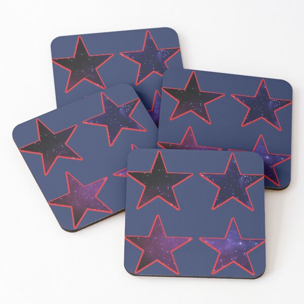 Item preview, Space Stars on Medium Navy designed and sold by BelindaFuller.