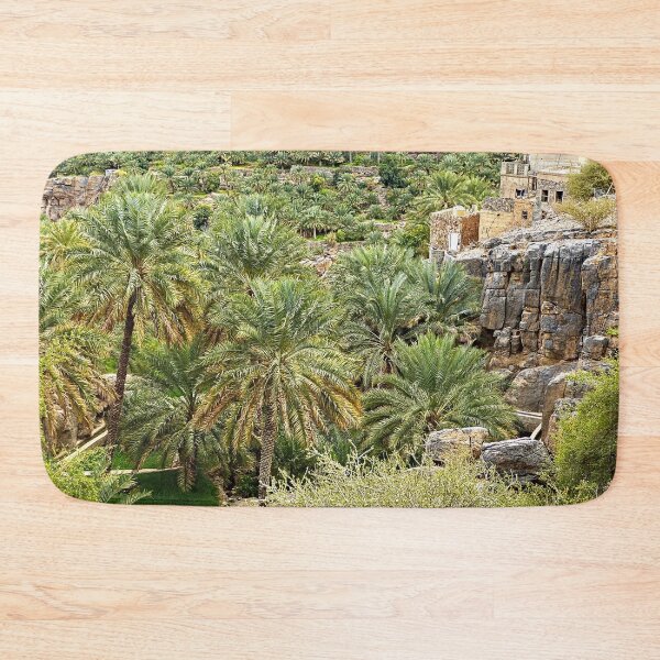 Item preview, Village Desert Oasis  Palm Trees Landscape, Oman designed and sold by worldways.