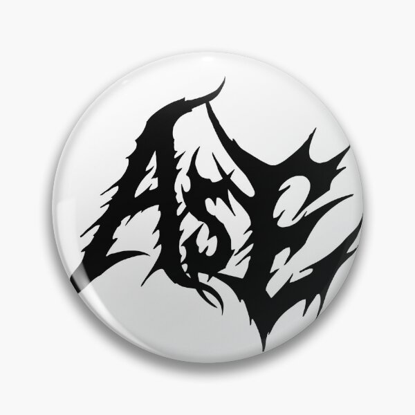 Artikelvorschau, A Scarred Existence Band Logo s / w entworfen und verkauft von ASE-Band.