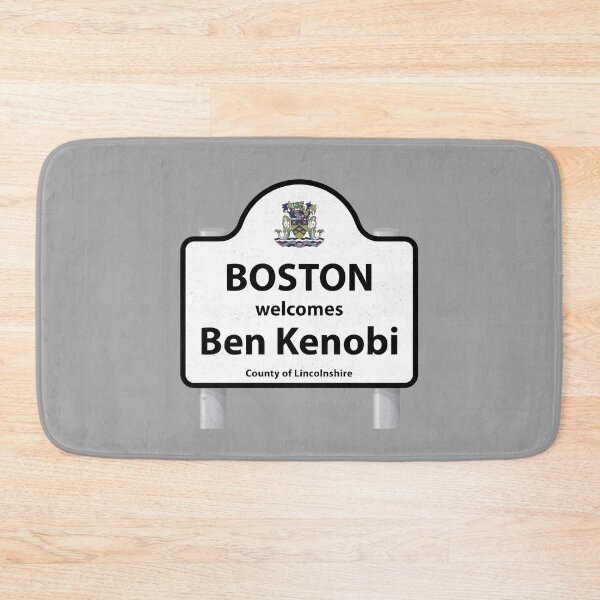 Item preview, Boston welcomes Kenobi (Lincolnshire) designed and sold by AvengingMeteor.