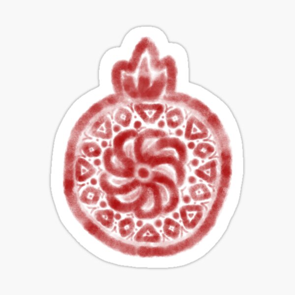 Item preview, pomegranate // noor designed and sold by Alexandra Kasparian.