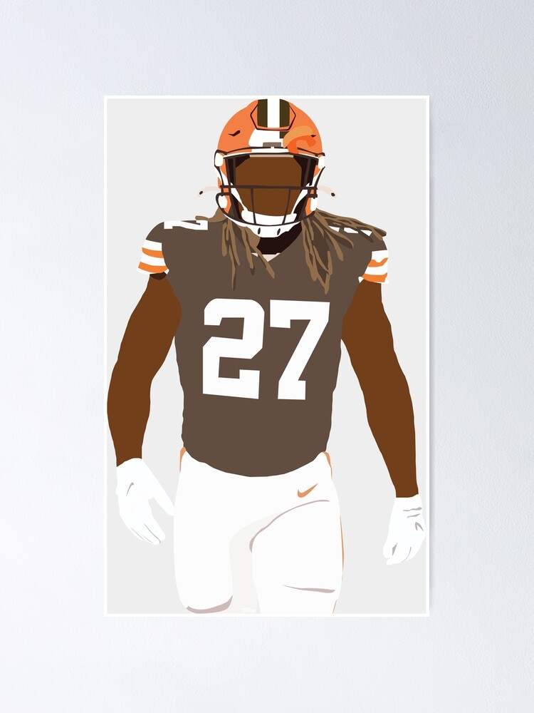 Kareem Hunt Poster for Sale by Amy Snively