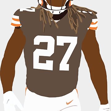 Cleveland Browns Nike Home Game Jersey - Brown - Kareem Hunt - Youth