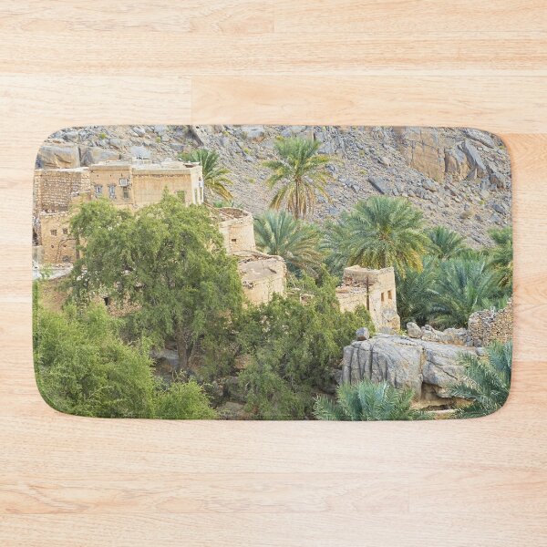 Item preview, Desert Village  Oasis Palm Trees Landscape, Oman designed and sold by worldways.