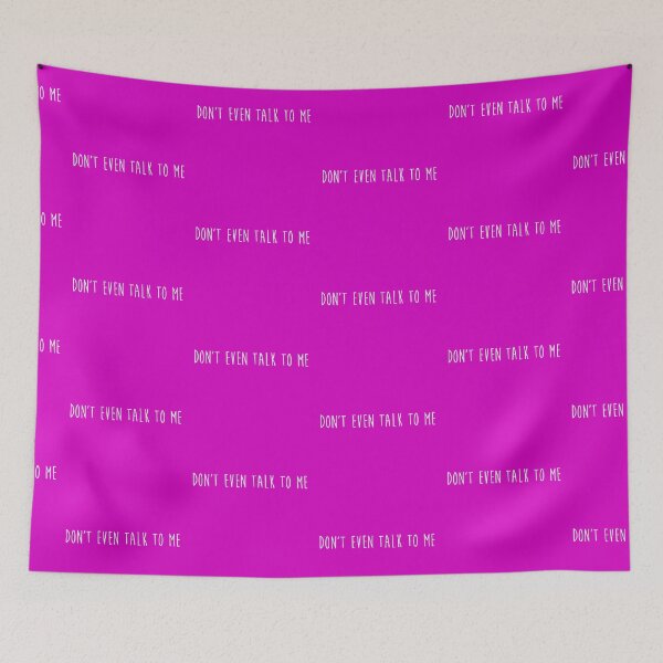 Item preview, don't talk to me pink designed and sold by pikafelix.