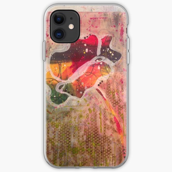 Rainbow Poppies iPhone Soft Case