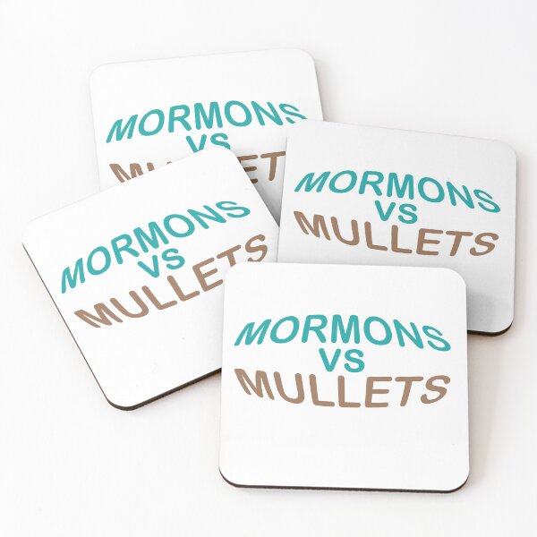 Item preview, Mormons vs Mullets Funny Football Gifts designed and sold by Nouri King.