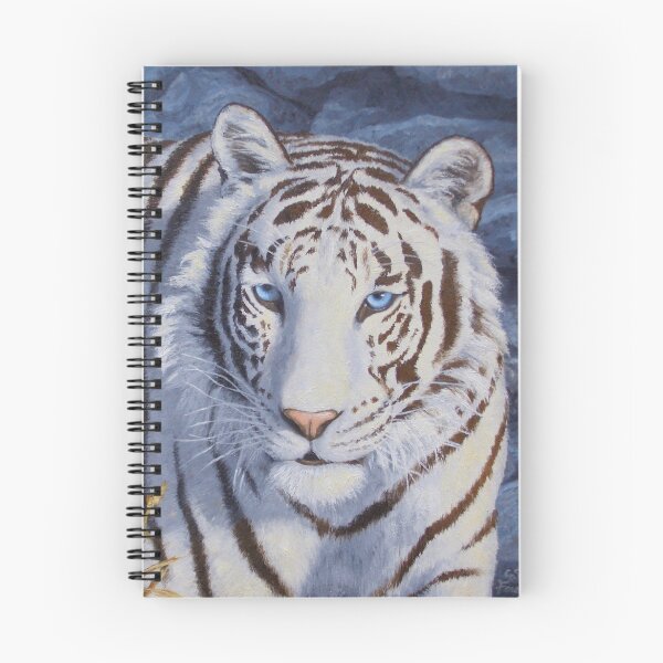 Item preview, White Tiger With Blue Eyes designed and sold by csforest.
