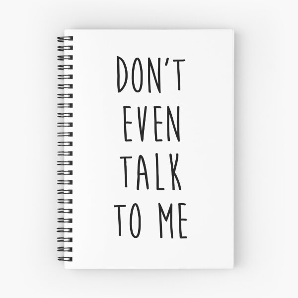 Item preview, don't talk to me designed and sold by pikafelix.