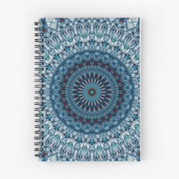 Item preview, Cold blue tones mandala designed and sold by JBlaminsky.
