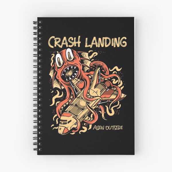 Item preview, Crash Landing - Alien Outside designed and sold by ManiaTeec.