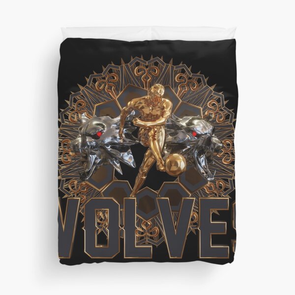 wolves fc double duvet set