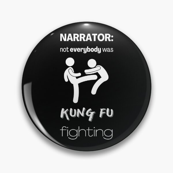 Item preview, Narrator: not EVERYBODY was kung fu fighting designed and sold by GraphicTeesSuck.